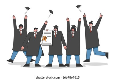 Graduate Cartoon Images, Stock Photos & Vectors | Shutterstock