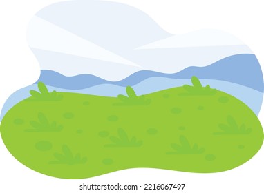 Concept vector color icon design, Outdoor weekend Activity symbol, Tourist Holidays Scene Sign, Happy people at Vacation stock illustration