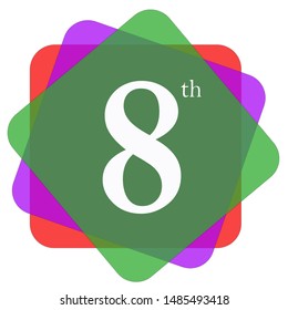 Concept of vector design ordinal numbers