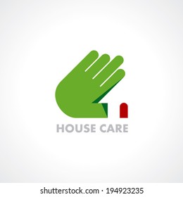 concept vector icon design template for Real estate