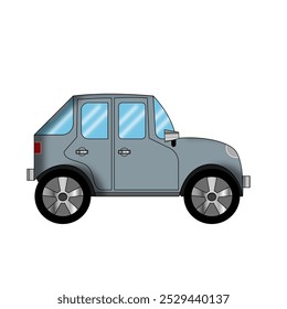 Konzept eines in der Realität nicht vorhandenen Fahrzeugs