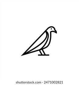 The concept of a very creative icon or bird logo