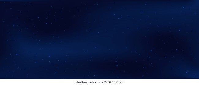 Concept of web banner. Magic color galaxy. Horizontal space background with realistic nebula, stardust and shining stars. Infinite universe and starry night sky.