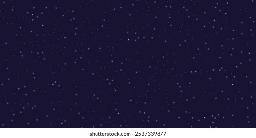 Concept of web banner. Magic colour galaxy. Horizontal space background with realistic nebula, stardust and shining stars. Infinite universe and starry night sky. Vector illustration.