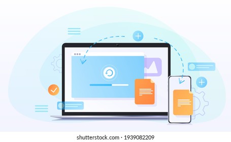 Concept web design, website page development. The working process. Template landing page for website. Web development, optimization, user experience. Website layout elements, photo, data transfer. - Shutterstock ID 1939082209