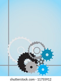 Concept wheels background