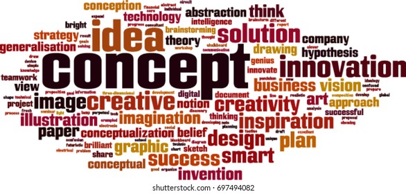 Concept word cloud concept. Vector illustration