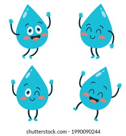 Concept Of Word Water Day