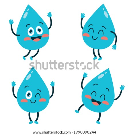 Concept Of Word Water Day