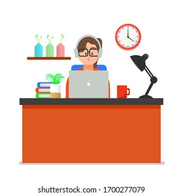 The concept of working from home