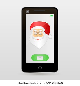concept write Santa a letter, a message