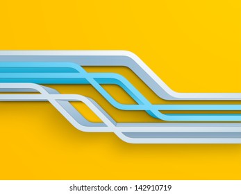 Conceptional architectural designing concept.