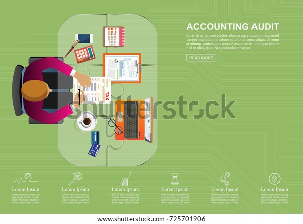 Concepts Auditing Auditor Examination Financial Report Stock