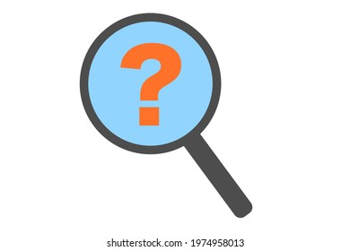 Concepts related to questions or doubts. Question mark. Vector illustration.