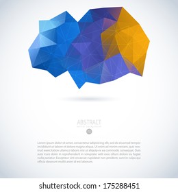 conceptual 3d geometric colorful background with shape object straight water colorful abstract background scene multicolor digital clouds trendy site business cloud lighting print warm concept banner