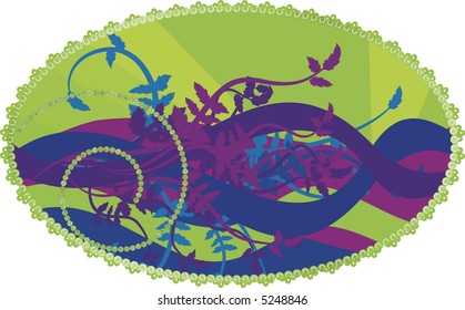 Conceptual abstract background of waves of nature.