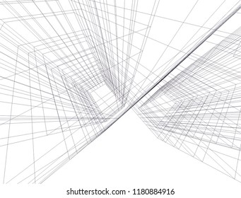 conceptual architecture 3d 