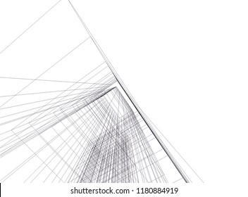 conceptual architecture 3d 