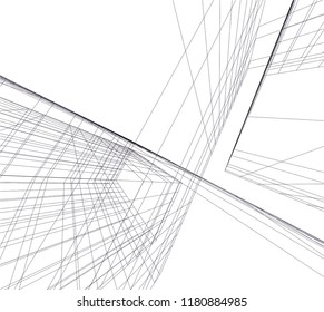 conceptual architecture 3d 