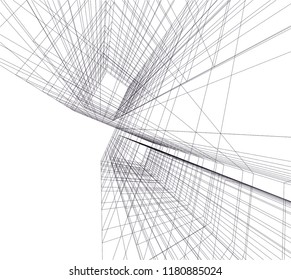 conceptual architecture 3d 
