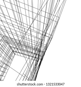conceptual architecture 3d 