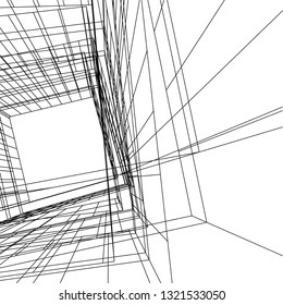 conceptual architecture 3d 