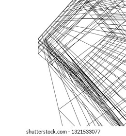 conceptual architecture 3d 