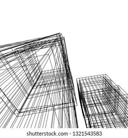 conceptual architecture 3d 