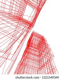 conceptual architecture 3d 
