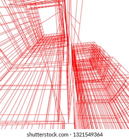 conceptual architecture 3d 