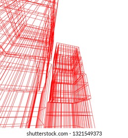 conceptual architecture 3d 