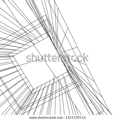 conceptual architecture 3d 
