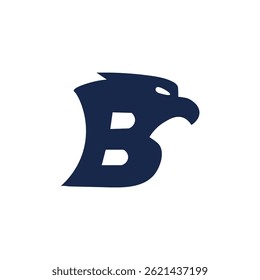 Conceptual B letter mark pet logo design