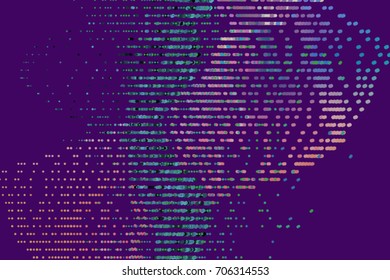 Conceptual background circles or ellipses pattern for design. Vector illustration graphic.