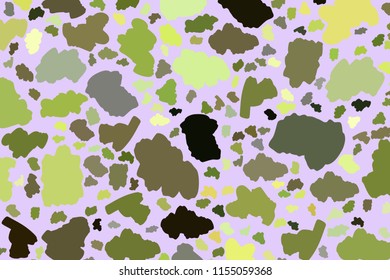 Conceptual background colorful paints for design catalog or texture. Vector artwork.