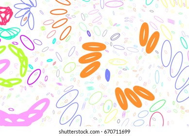 Conceptual background motion, particle or random pattern for design. No overlapping. Vector illustration graphic.