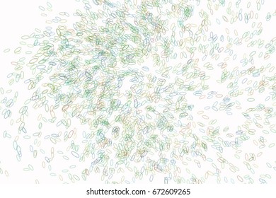 Conceptual background motion, particle or random pattern for design. Vector illustration graphic.
