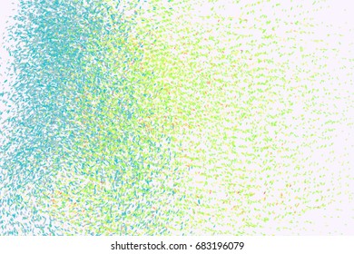 Conceptual background motion, particle or random pattern for design. Vector illustration graphic.