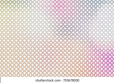 Conceptual background oval & mixed pattern for design. Style of mosaic or tile. Vector illustration graphic.