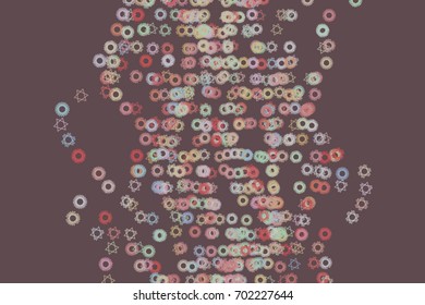 Conceptual background star pattern for design. Vector illustration graphic.
