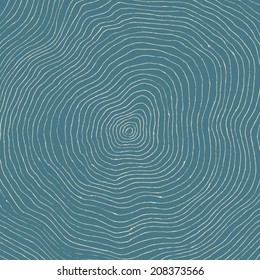 Conceptual background with tree-rings. Vector graphics.