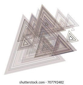 Conceptual background, for web page, graphic design, catalog or texture. Pattern of triangle. Vector illustration graphic.