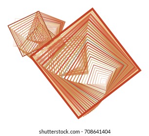 Conceptual background, for web page, graphic design, catalog or texture. Pattern of square, rectangle. Vector illustration graphic.