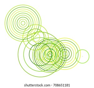 Conceptual background, for web page, graphic design, catalog or texture. Pattern of circles, bubbles, sphere or ellipses. Vector illustration graphic.