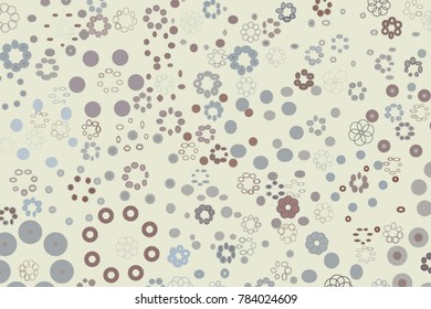 Conceptual background, for web page, graphic design, catalog or texture. circles or ellipses. Vector illustration graphic.