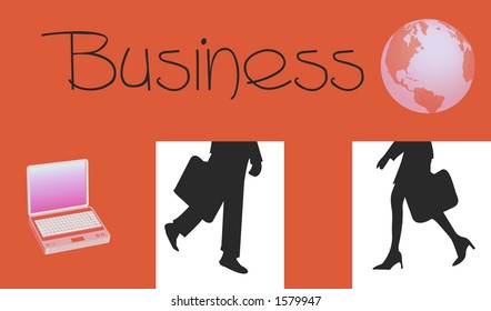 conceptual businessworld