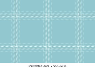 Cuadros a cuadros conceptuales, patrón de tela de tartán real. Textura de Vector textil de fondo de club en paleta de colores de concha de luz y mar.