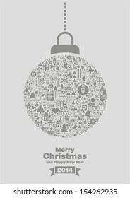 Conceptual Christmas Ball