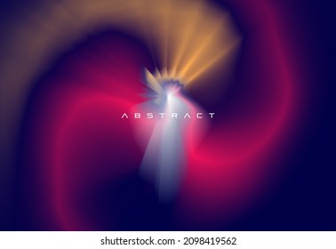 Conceptual cosmos background design. Vector illustration in concept of technology, communication, science, digital. 
