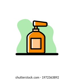 Conceptual Cream Icon Vector Illustration Design eps10